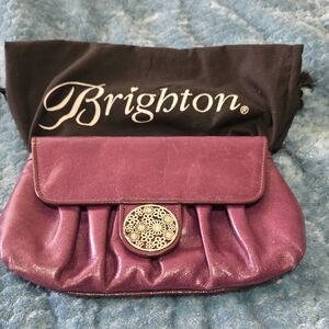 Retired Brighton Purple Clutch